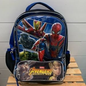 Like new, Avengers, Infinity War hard shell back pack.